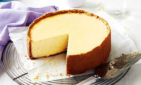 The perfect baked New York cheesecake