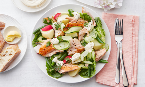Trout Summer Salad