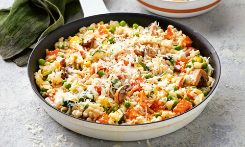 Quick & Easy Vegetable Risotto Recipe | Coles