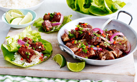 Vietnamese caramel beef