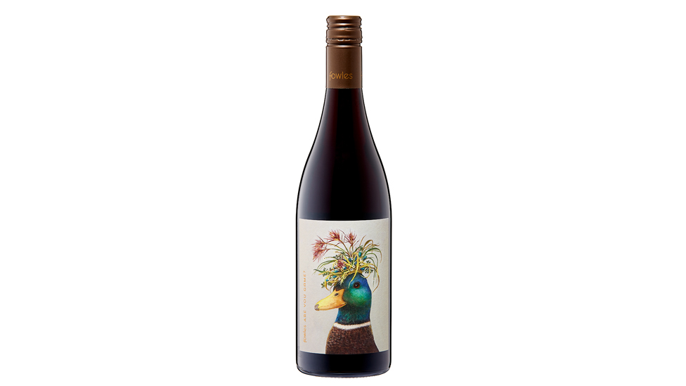 A bottle of Are you Game Pinot Noir