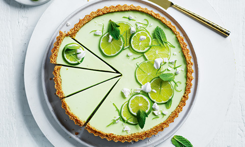 Margarita cheesecake tart