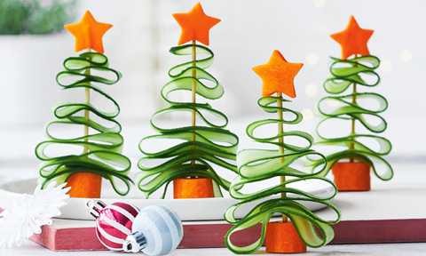 Veggie Christmas trees