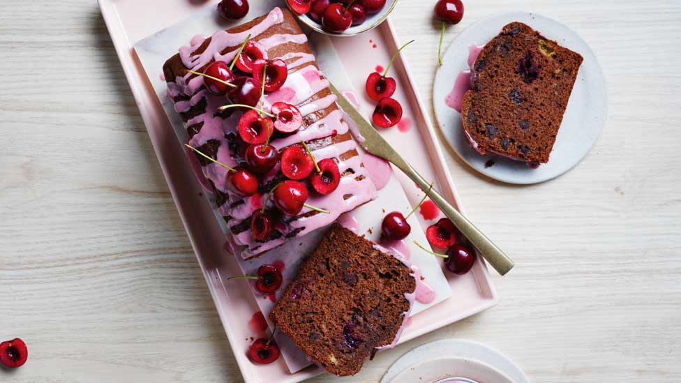 Black Forest banana bread