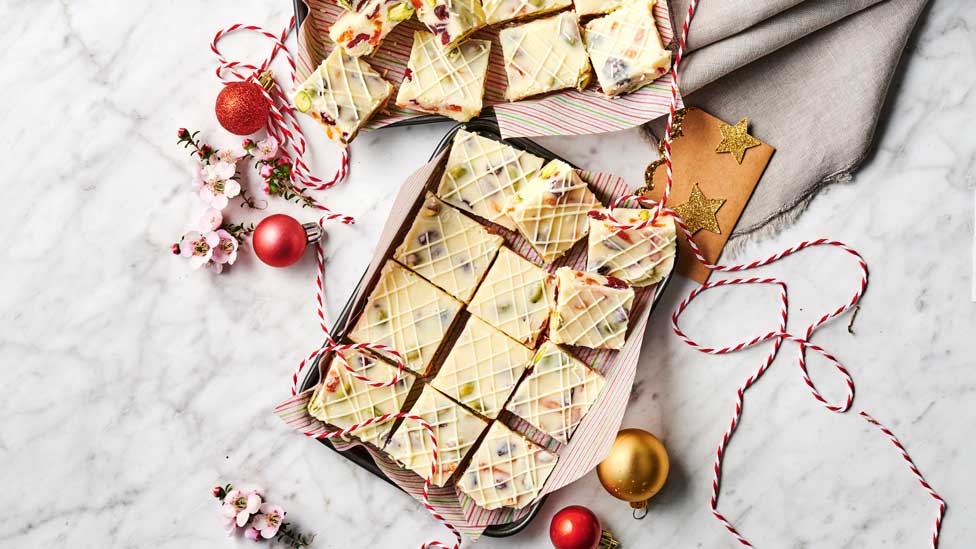 White christmas fudge