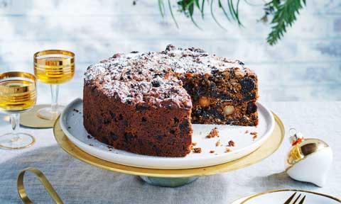 Nornie Bero's quandong Christmas cake