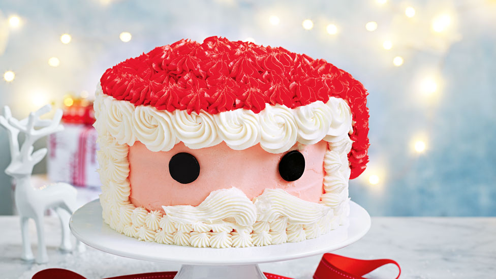 Georgina s Santa cake