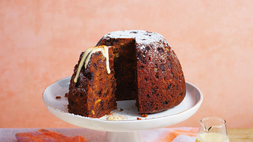 Kathy’s 1983 plum pudding