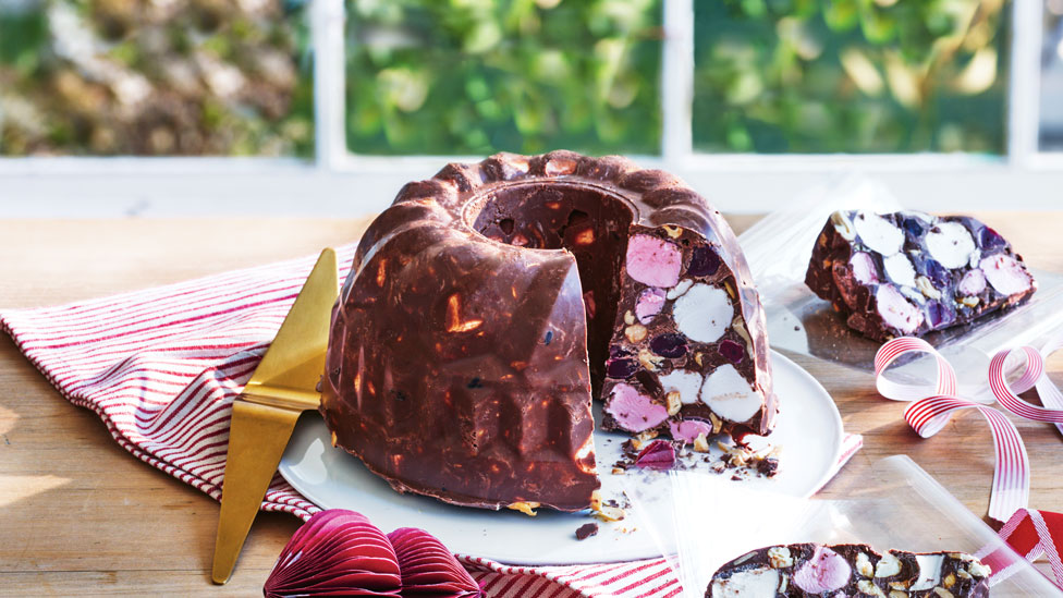 Maria’s rocky road bundt