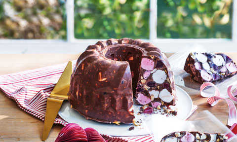 Maria’s rocky road bundt