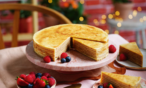 Lisa's spekkoek (Indonesian spiced layer cake)