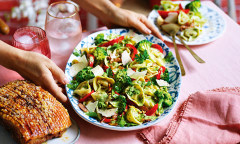 Lisa's tortellini salad