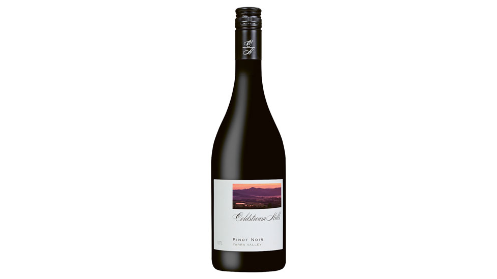 A bottle of  Coldstream Hills Pinot Noir