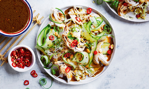 Bang bang chicken with chilli and soy sauce