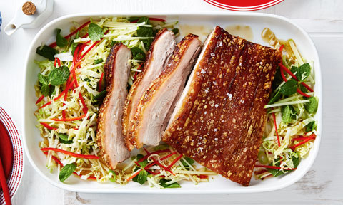 Chinese five spice roast pork belly