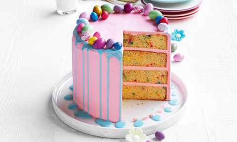 Funfetti Easter cake