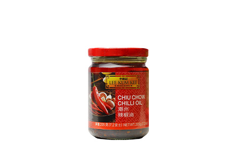 A jar of chilli oil