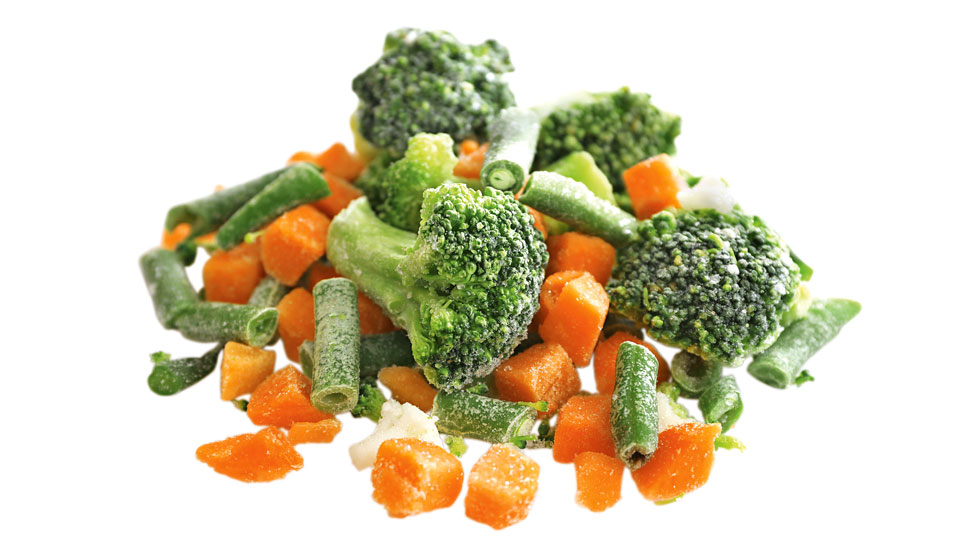 Mixed frozen vegetables