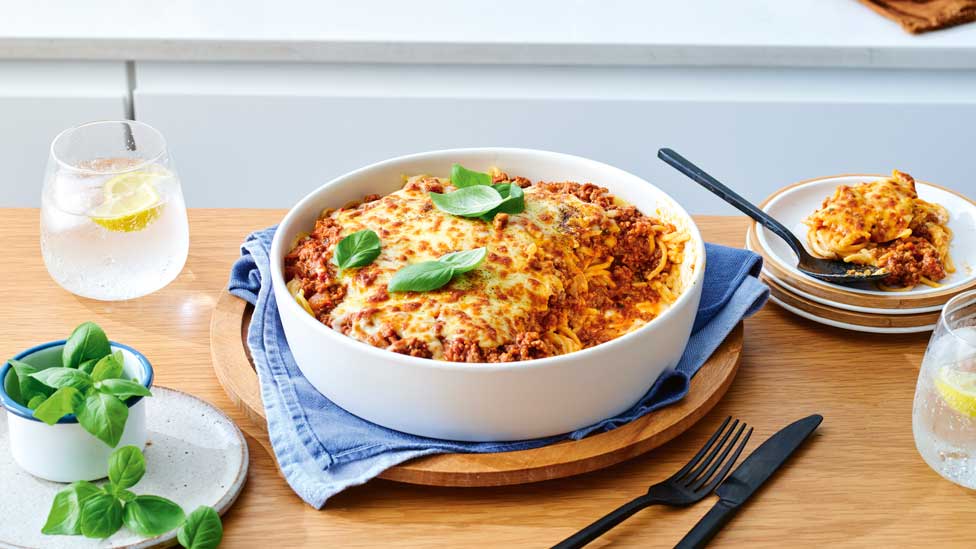 Spaghetti lasagne