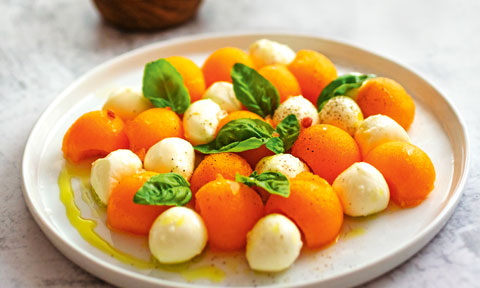 Rockmelon and Bocconcini Salad recipe | Coles