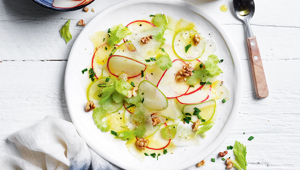 Curtis Stone's Shaved Apple Salad