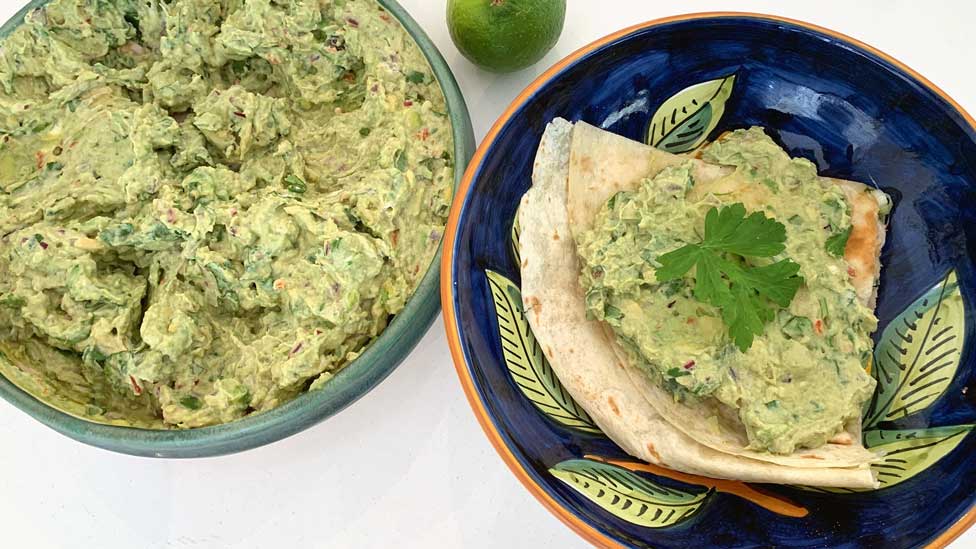 Luke Mangan's quesadillas with guacamole