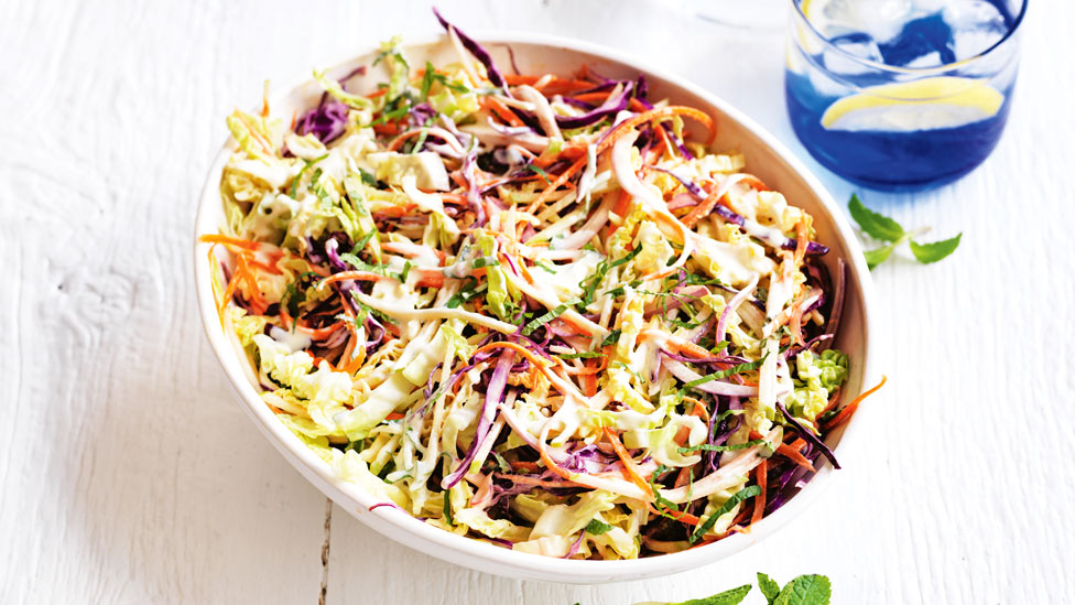 Texas slaw salad bowl