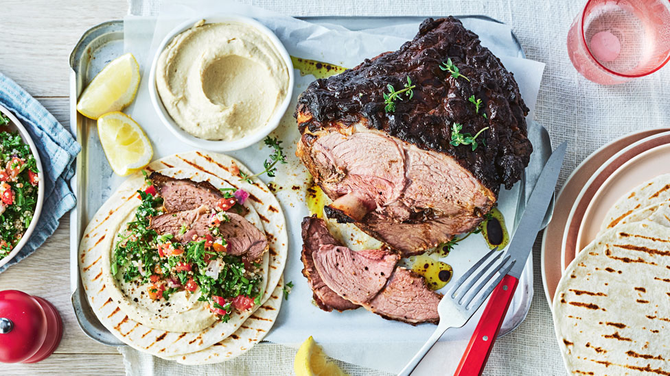 Spiced yoghurt marinated lamb