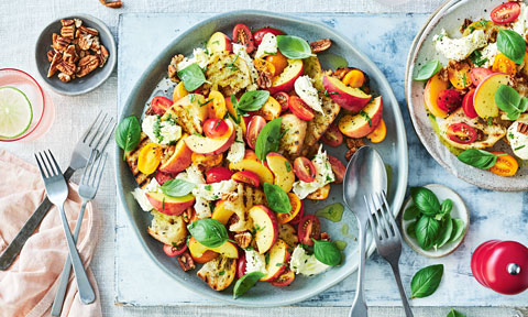 Tomato and mozzarella salad