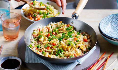 Egg fried rice