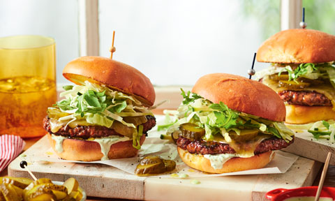 Smash burgers