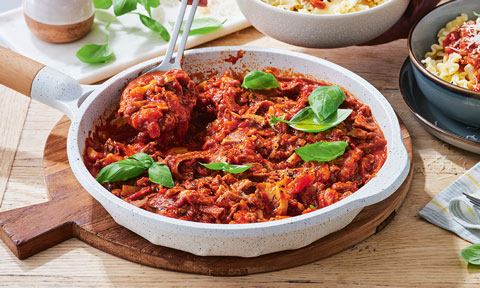 Quick lamb ragu