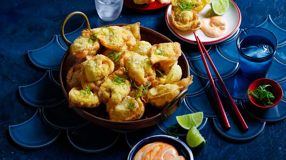 Tasia and Gracia’s prawn and pork wontons