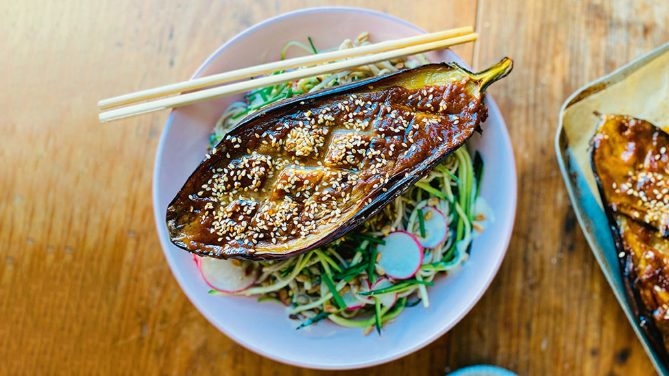 Eggplant Noodles