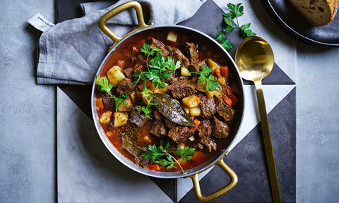 Curtis Stone’s beef and Guinness stew