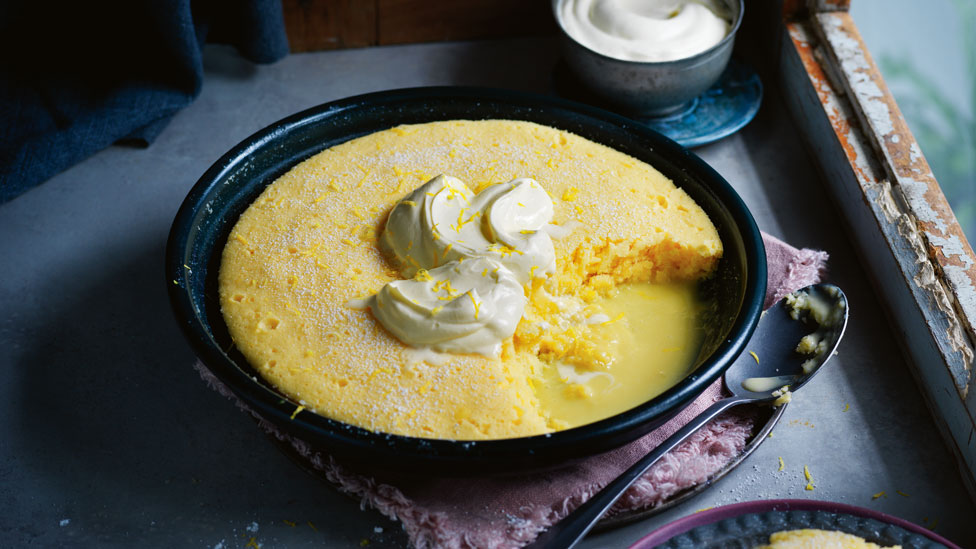 Curtis Stone’s lemon delicious pudding