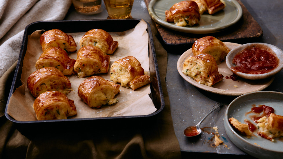 Michael Weldon's potato, bacon and leek rolls