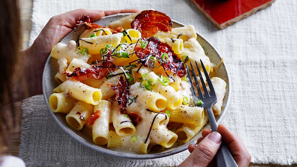 Japanese style carbonara