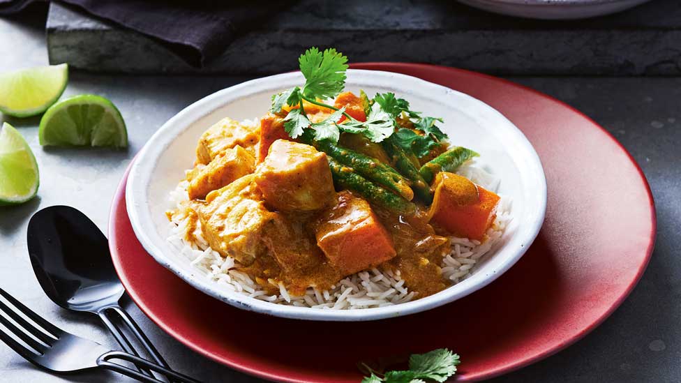 Coconut fish curry