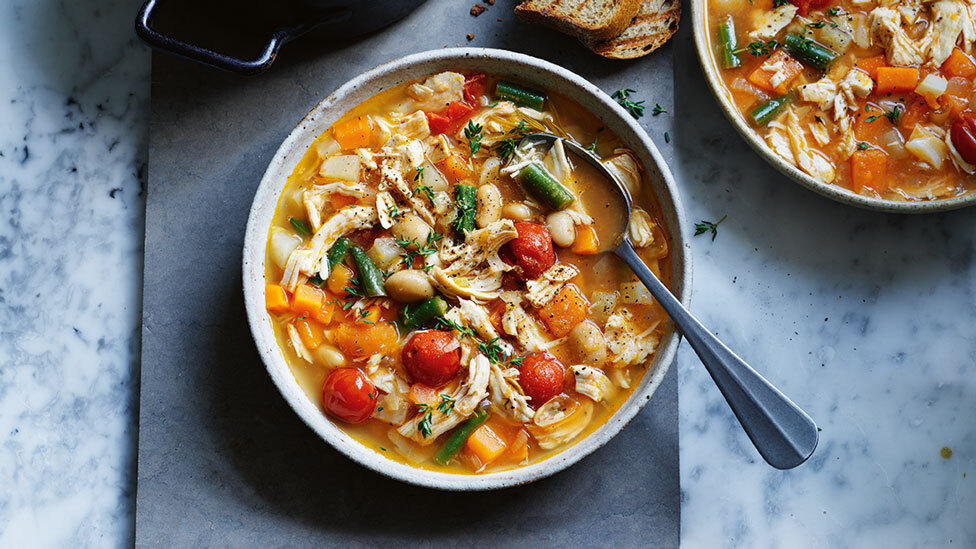 Tuscan-style bean soup