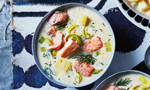 Fiskesuppe (fish soup)