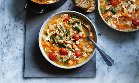 Tuscan-style bean soup