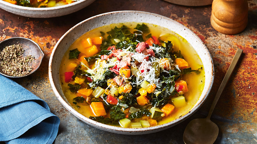 Courtney Roulston’s Tuscan Vegetable and Bacon Soup Recipe | Coles