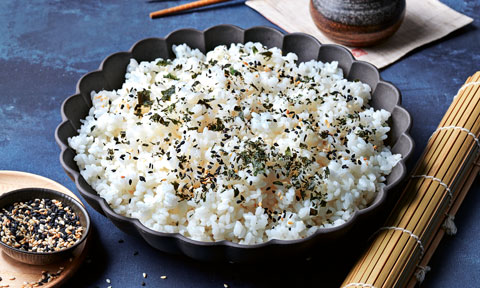 Foolproof sushi rice