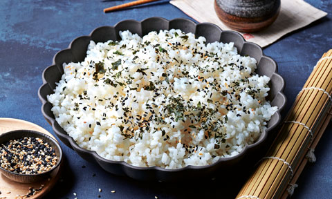 Foolproof sushi rice 