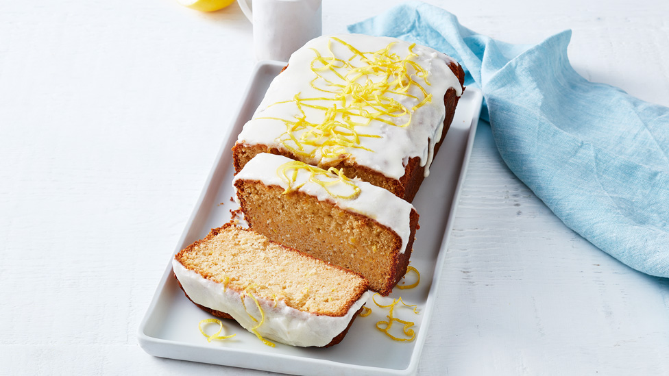 Sophie Vowles' light ginger cake, thickly sliced