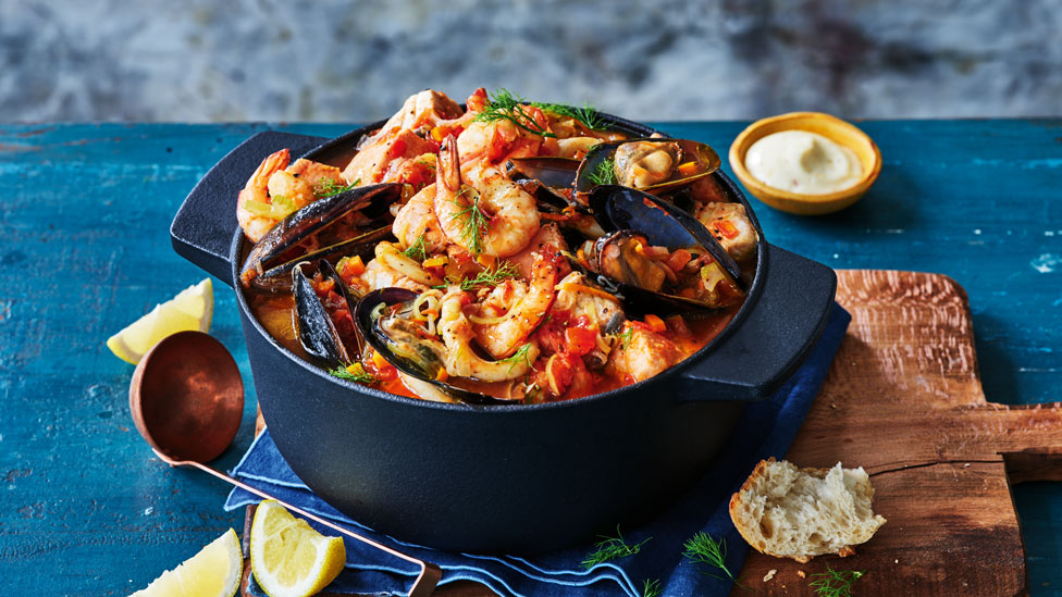 French-style seafood stew