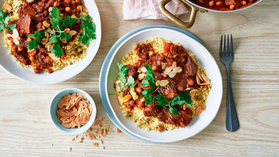 Lamb and Apricot tagine