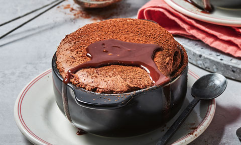 Chocolate soufflés