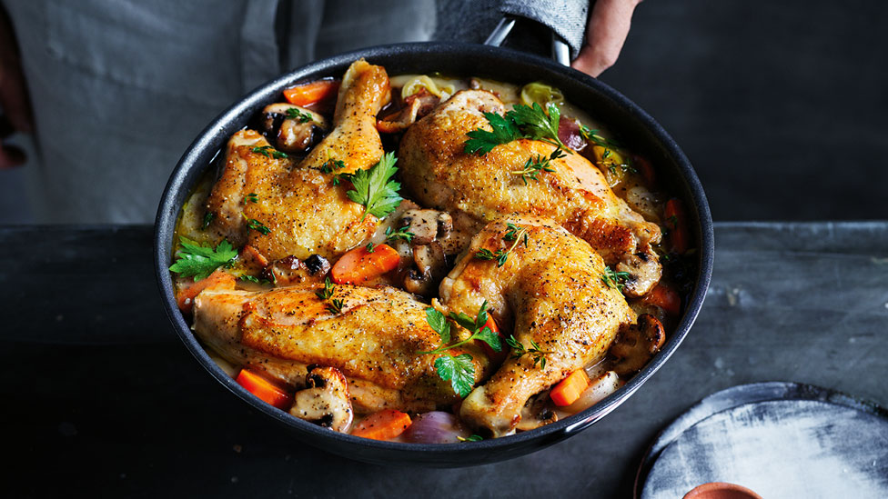 Easy skillet French-style chicken